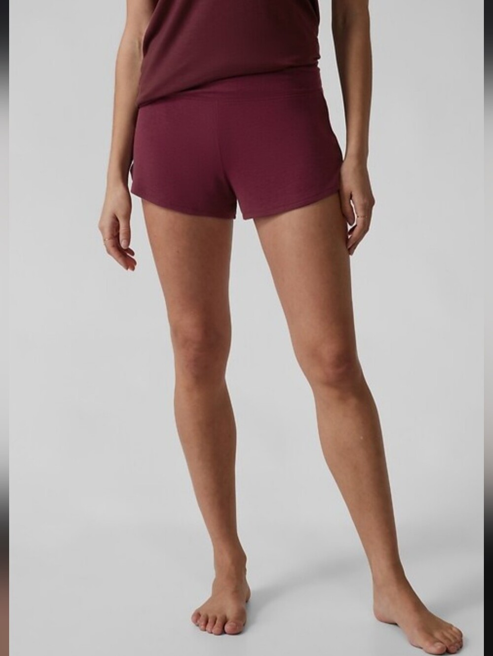 NWT Athleta Well Rested Sleep Shorts Size L
